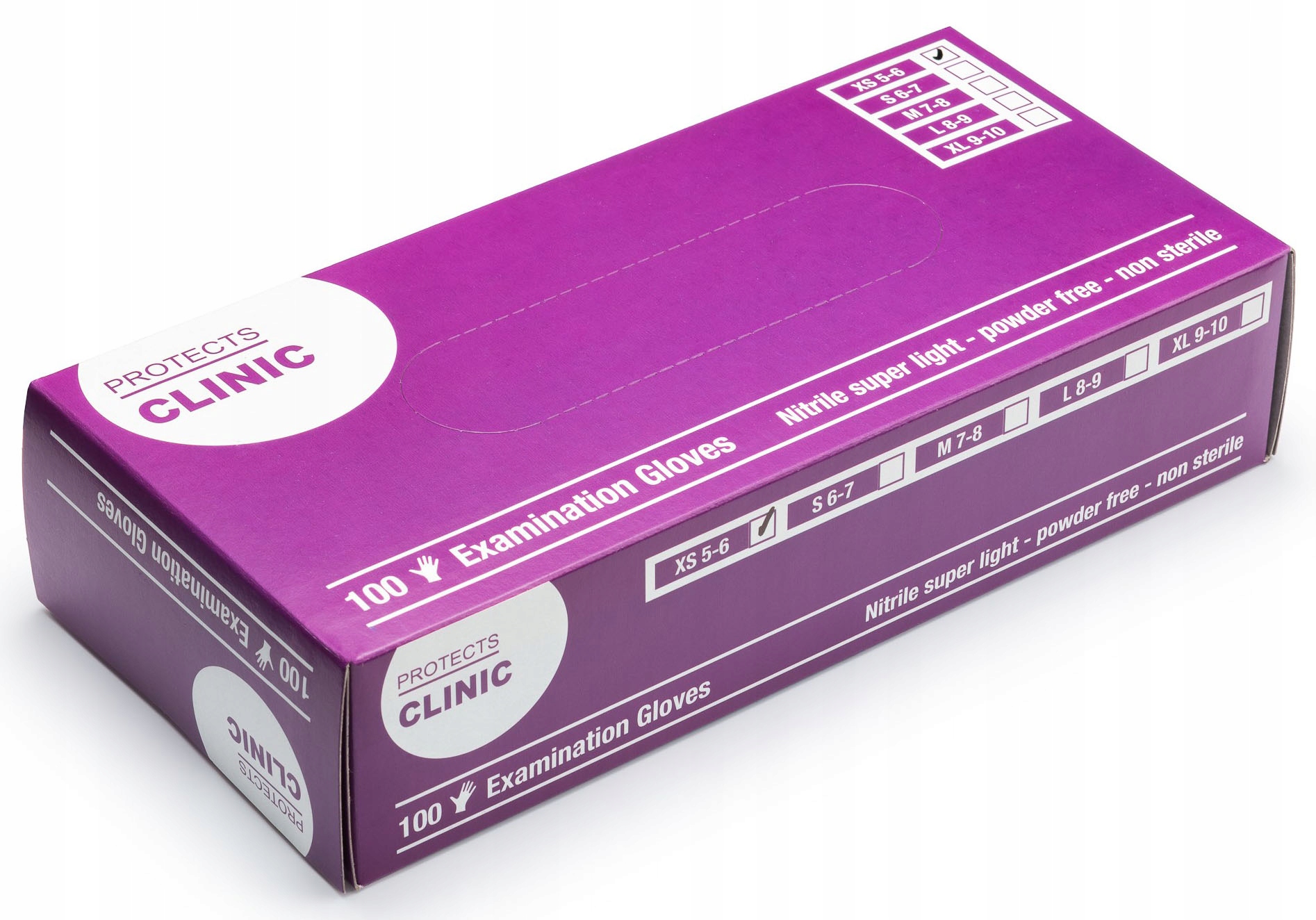 

Rękawice Nitrylowe Rękawiczki Ochronne 100 Szt Xs