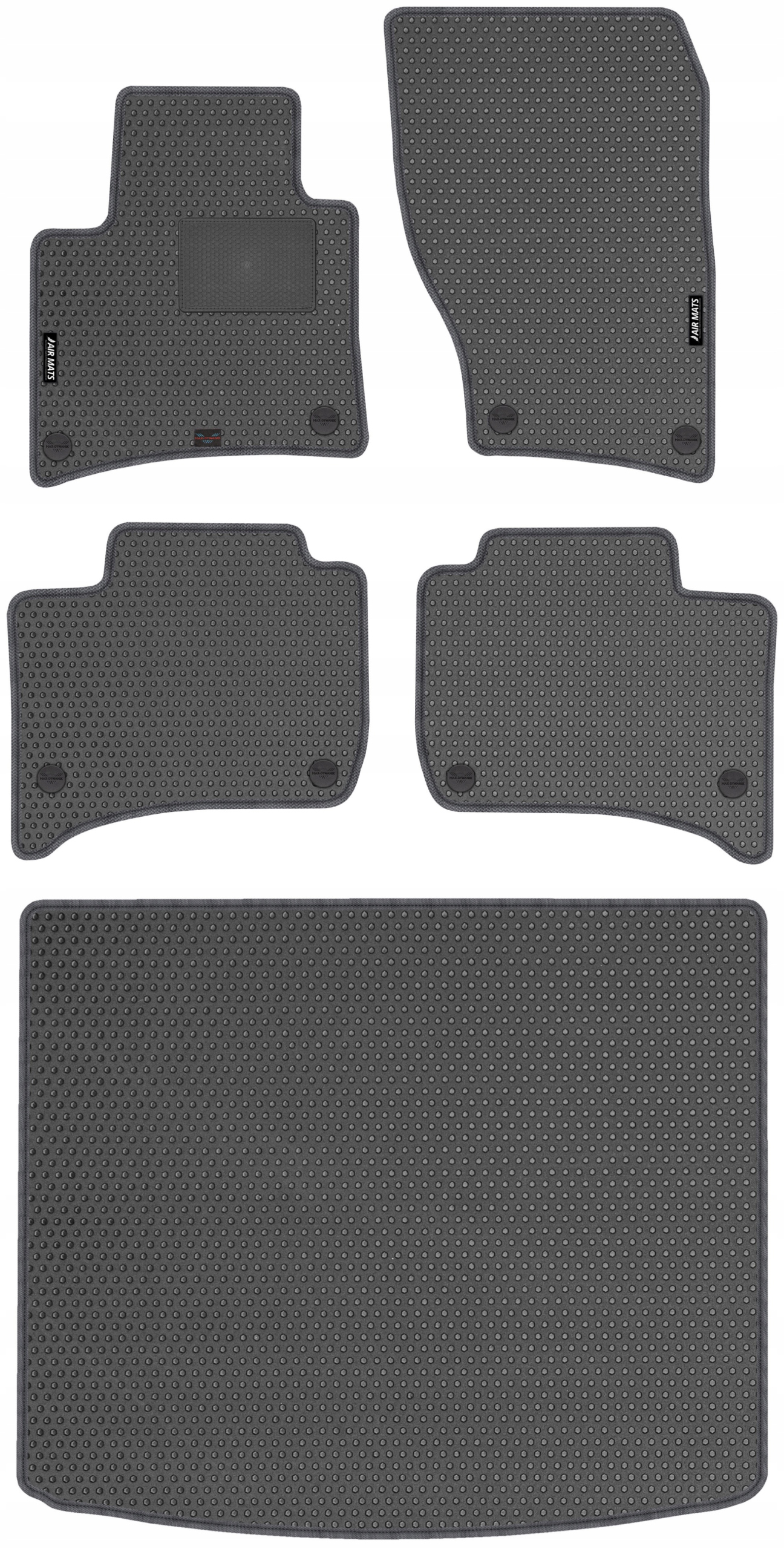 Vw Touareg II Suv 2010-2017 Sada Koberce Eva rohož Air Mats