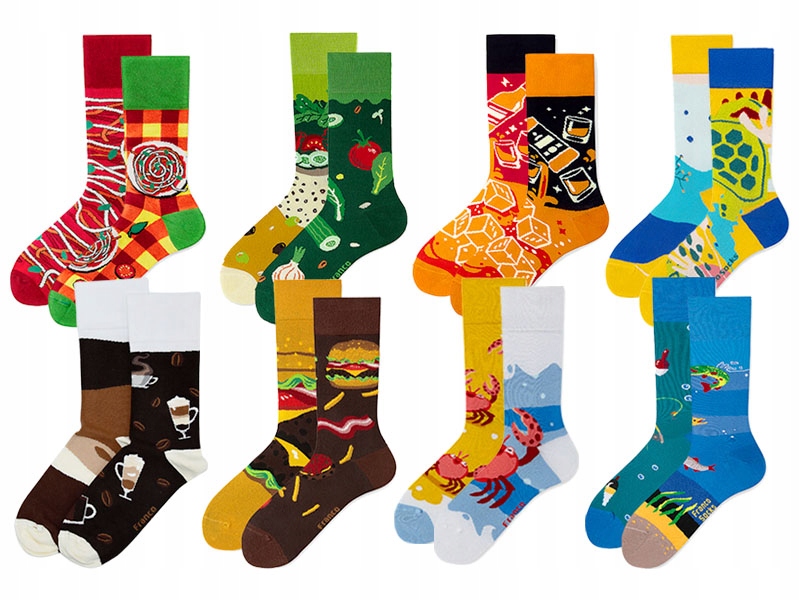 

Franco Socks Skarpety Zestaw 8 Par 43-46 Kolorowe