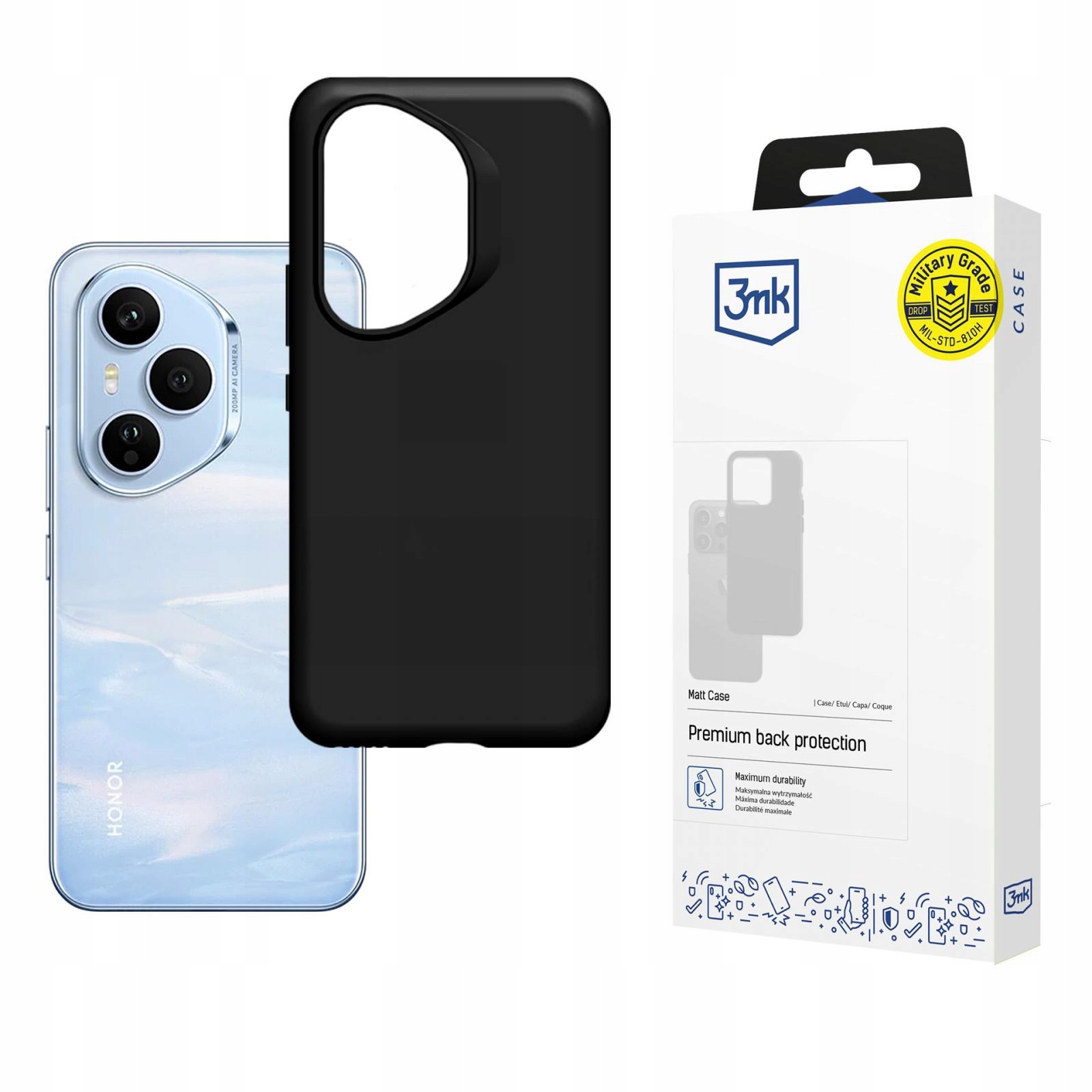 Honor 400 Pro 3MK Matt Case