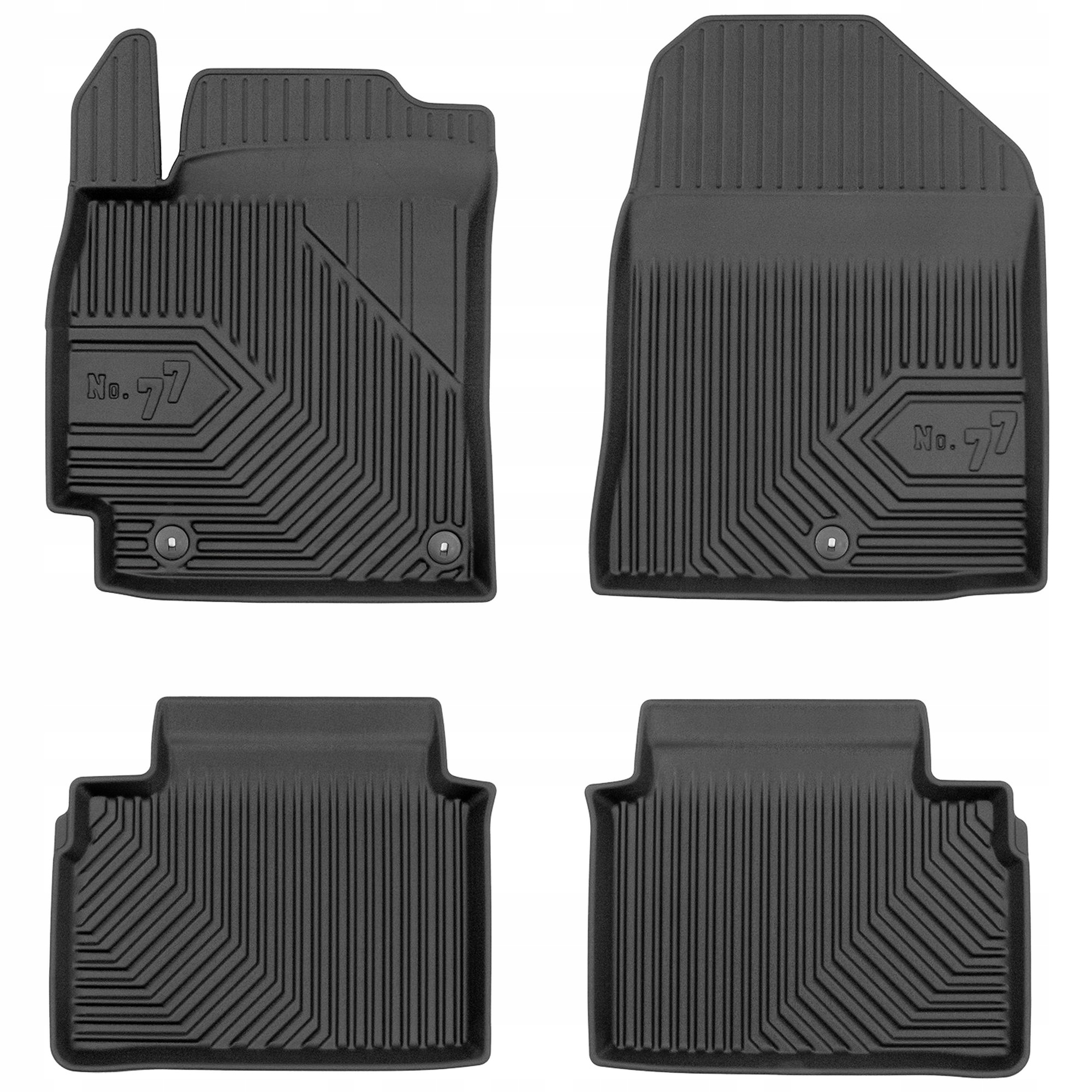 Gumové koberce č.77 Hyundai Elantra V 2010-2016