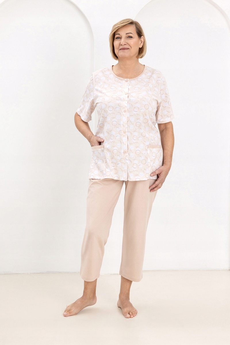 Dámské Pyžamo 738/XXL Béžová