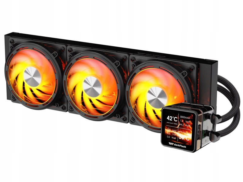 Chłodzenie wodne Darkflash Explore DE360 Czarny