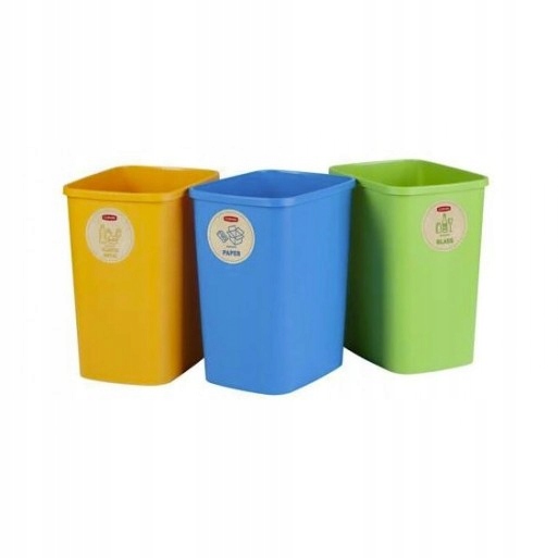 

Zestaw koszy do segregacji 3x10l