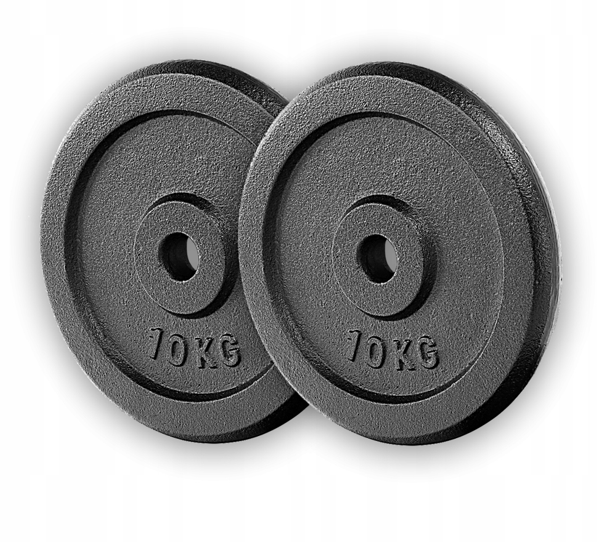 Obciążenie Żeliwne Krążek 2x10KG 26mm Siłownia Zestaw Obciążeń 20KG Na Gryf
