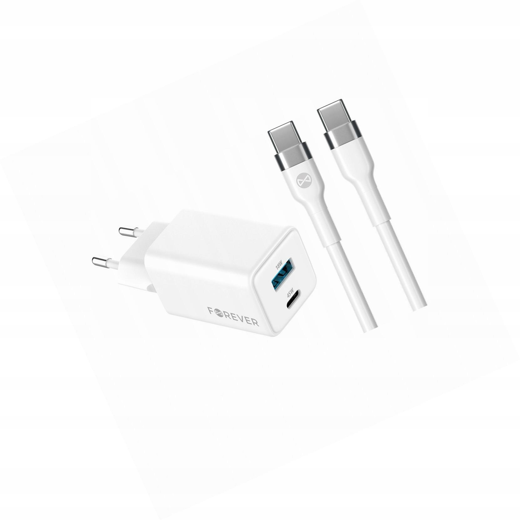 Szybka ładowarka GaN 45W Usb-c z kablem do Xiaomi Redmi Note 11S
