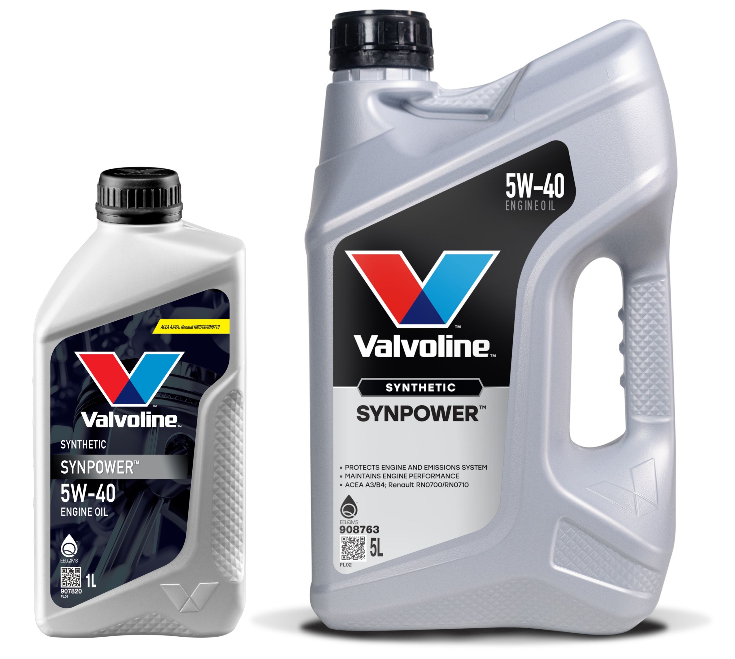 Valvoline SynPower 5W40 6L Oryginał Api Sn/cf Acea A3/B4