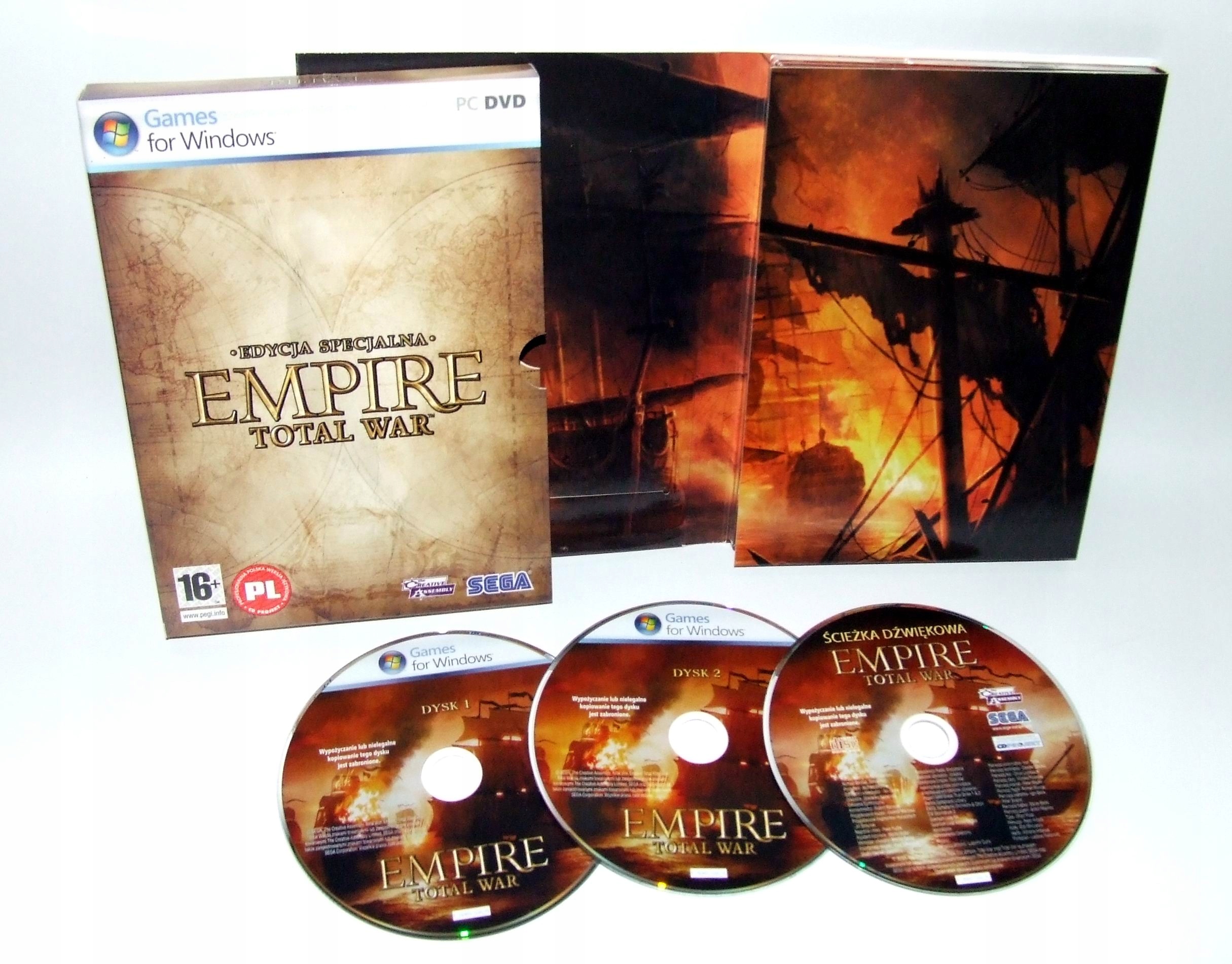 EMPIRE TOTAL WAR Specjalna soundtrack pudełko [PL]