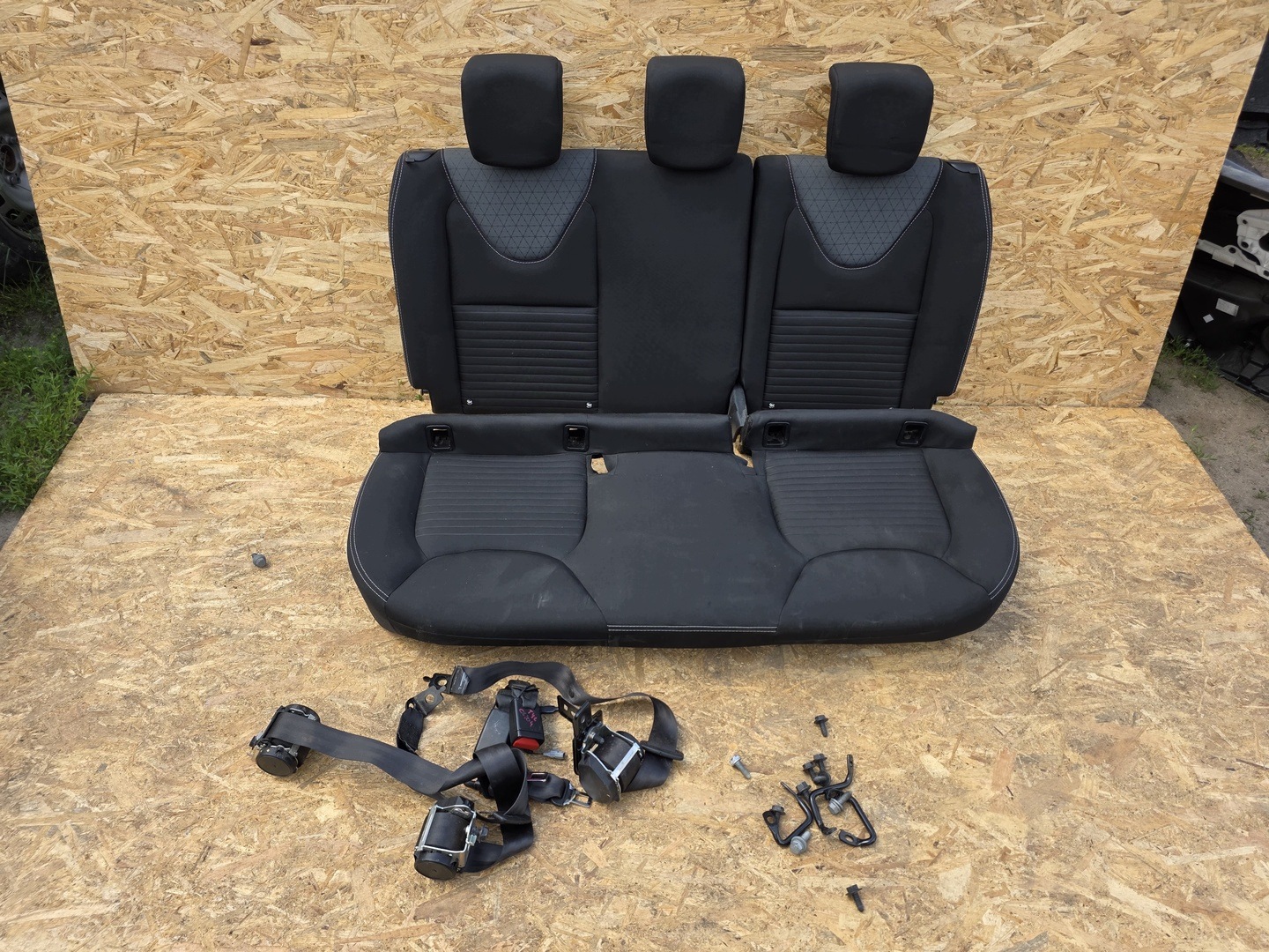 seats front KOMPLET RENAULT CLIO IV 4 LIFT 2017 NR 2017050302