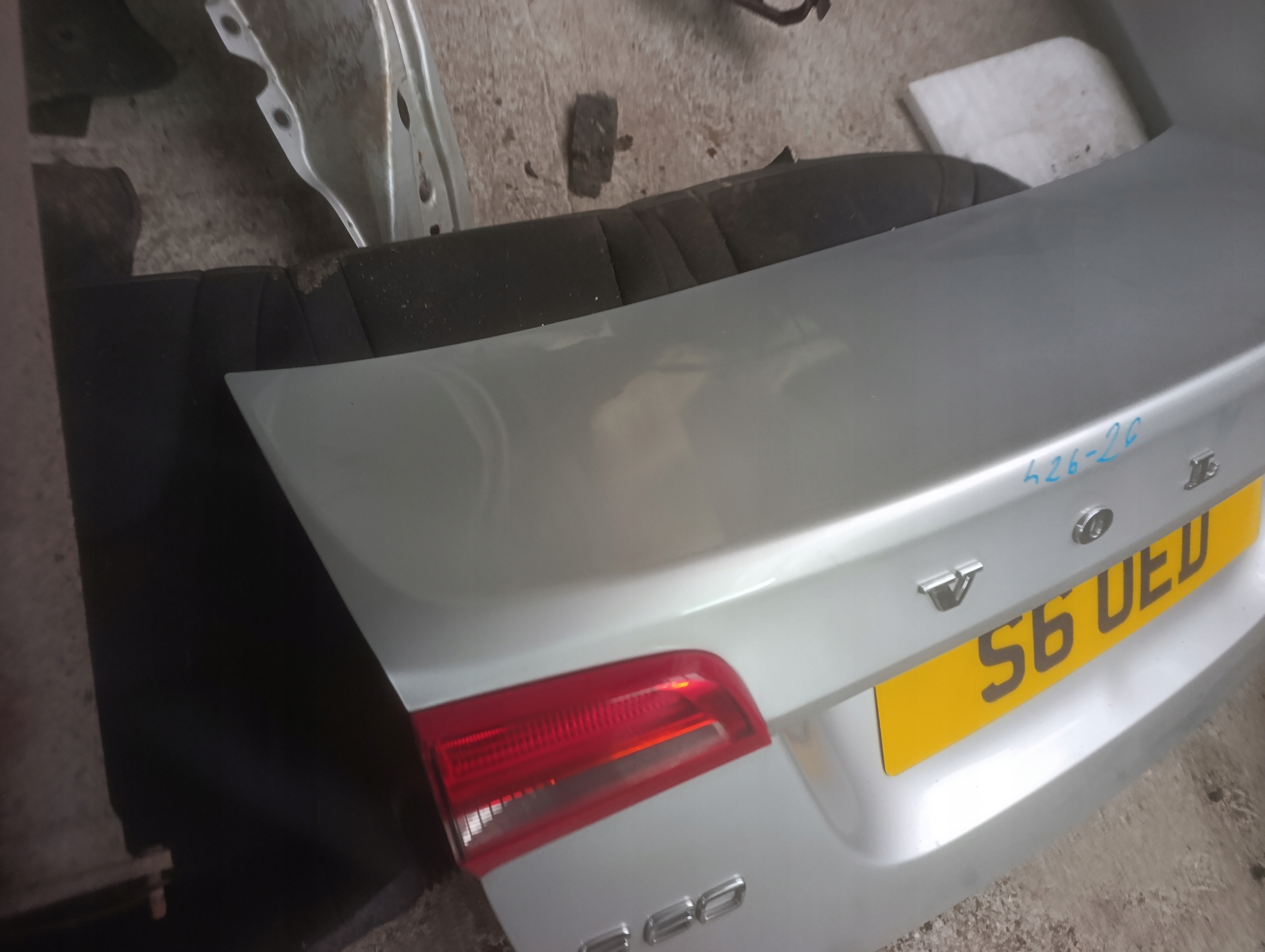 trunk door boot rear part rear Volvo S60 II 426-26