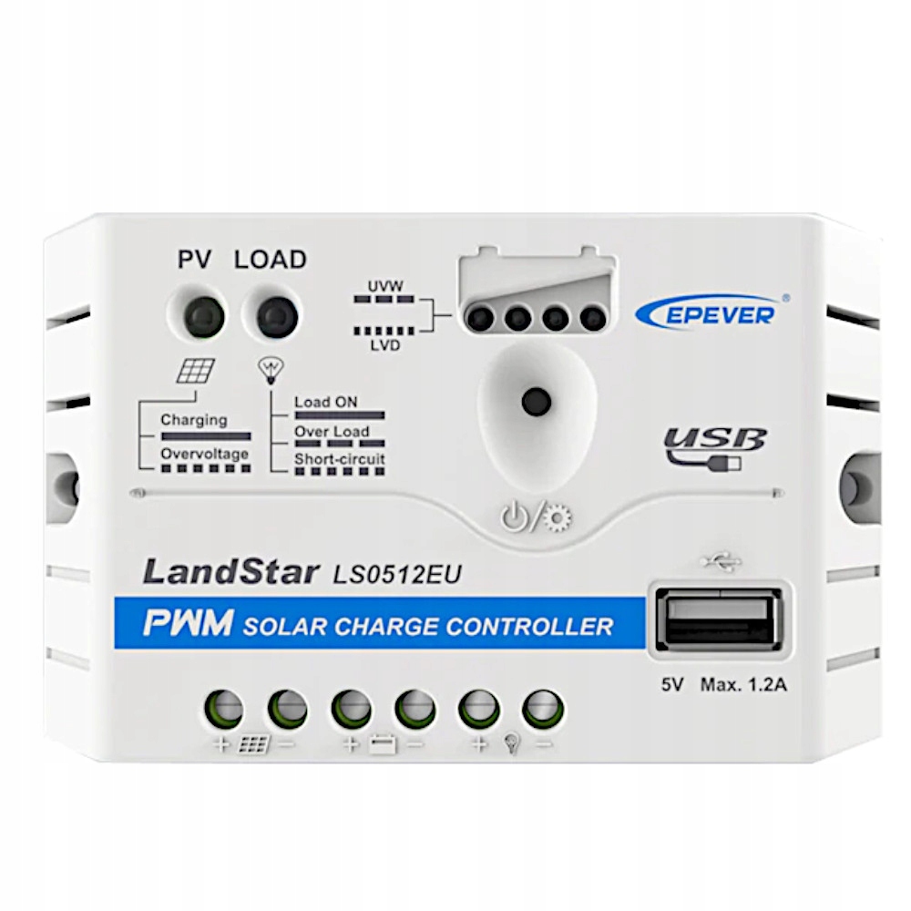 KONTROLER REGULATOR ŁADOWANIA LS2024EU 20A USB