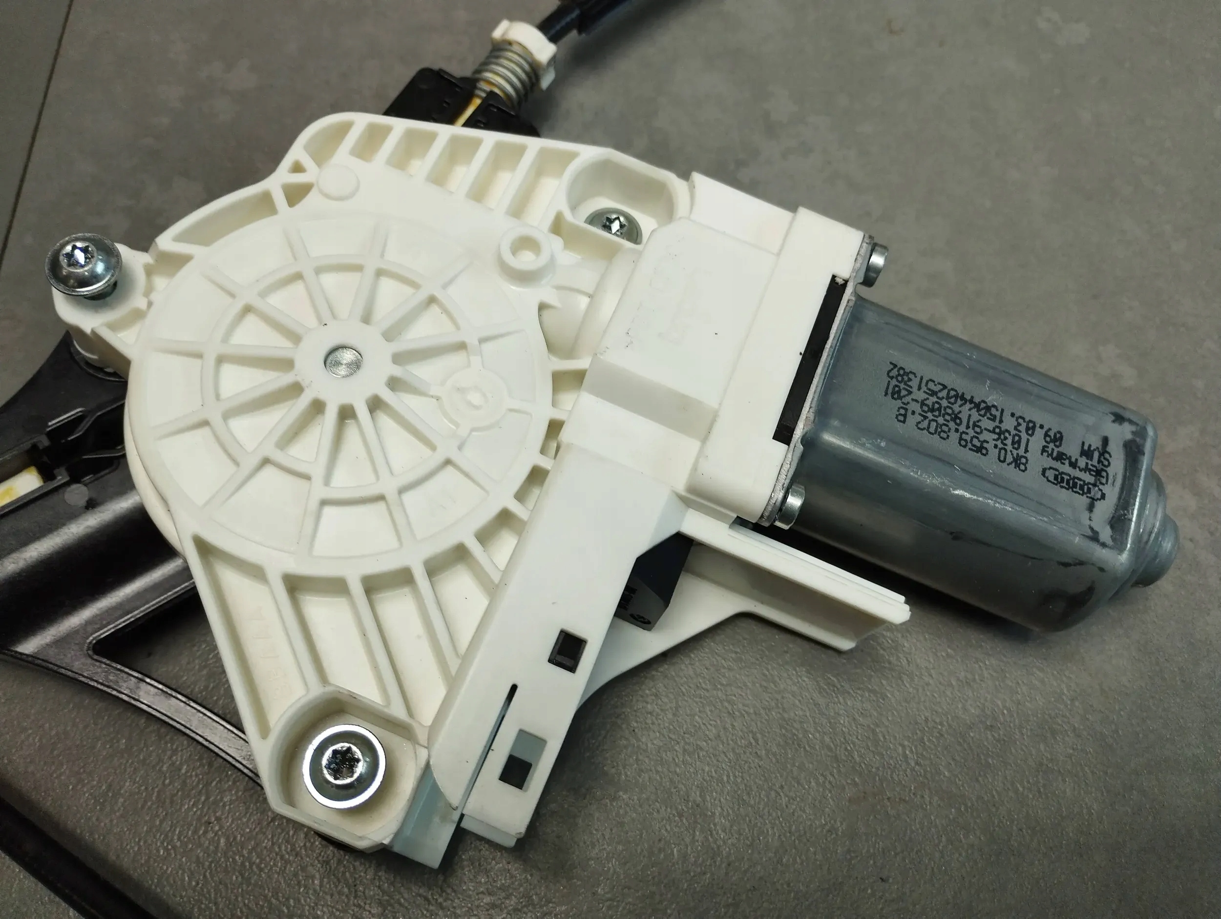 Audi A6 C7 4G mechanism windows right front 4G0837462