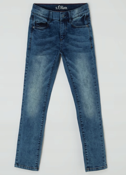 s.Oliver Spodnie jeansowe SKINNY roz 140 cm