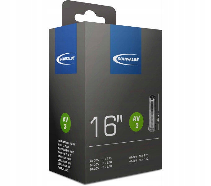 Dętka 16" Av Schwalbe AV3