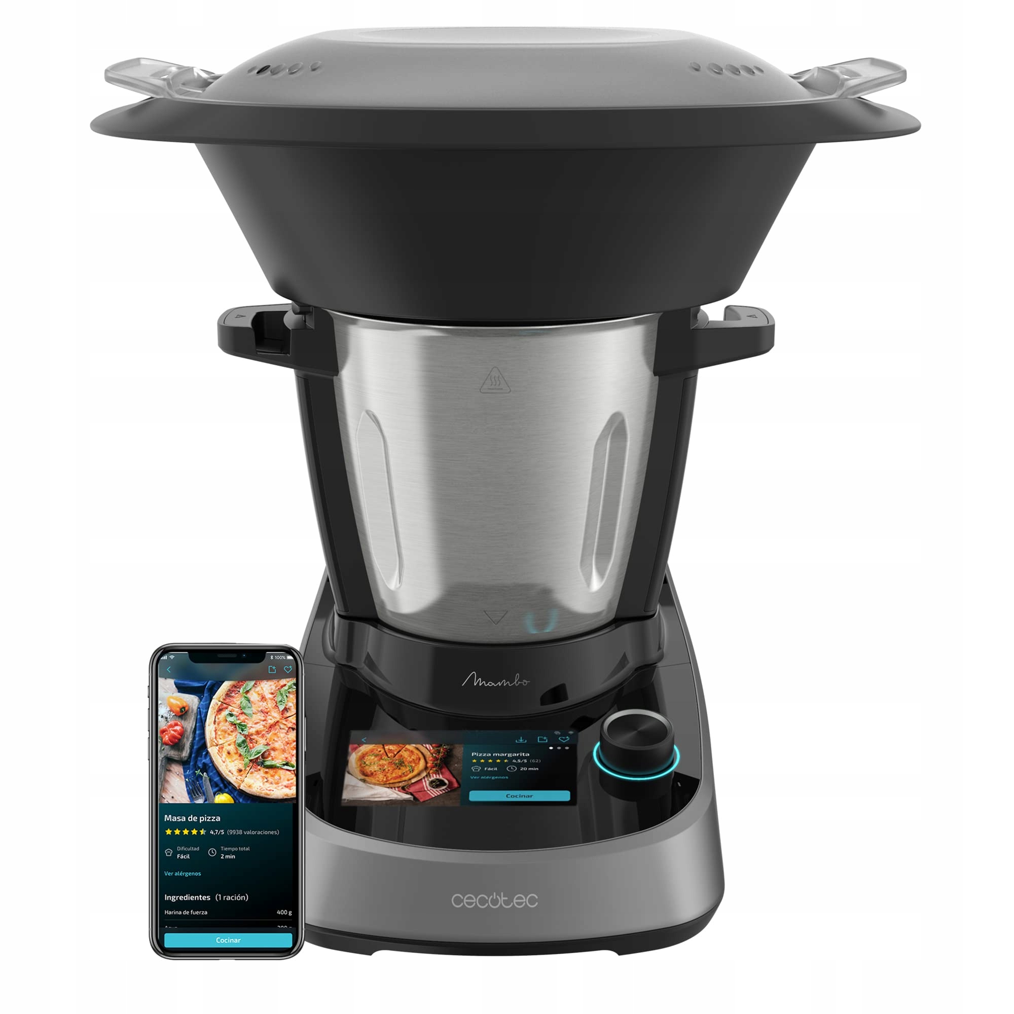 Cecotec Mambo Touch kuchyňský robot, 1600 W, 37 funkcí