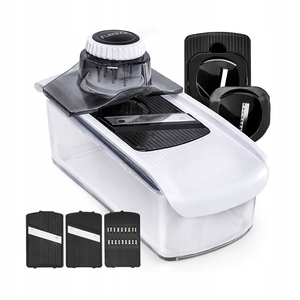 Mandolina krajalnica do warzyw, spiralizer, kuchenna mandolina 6w1