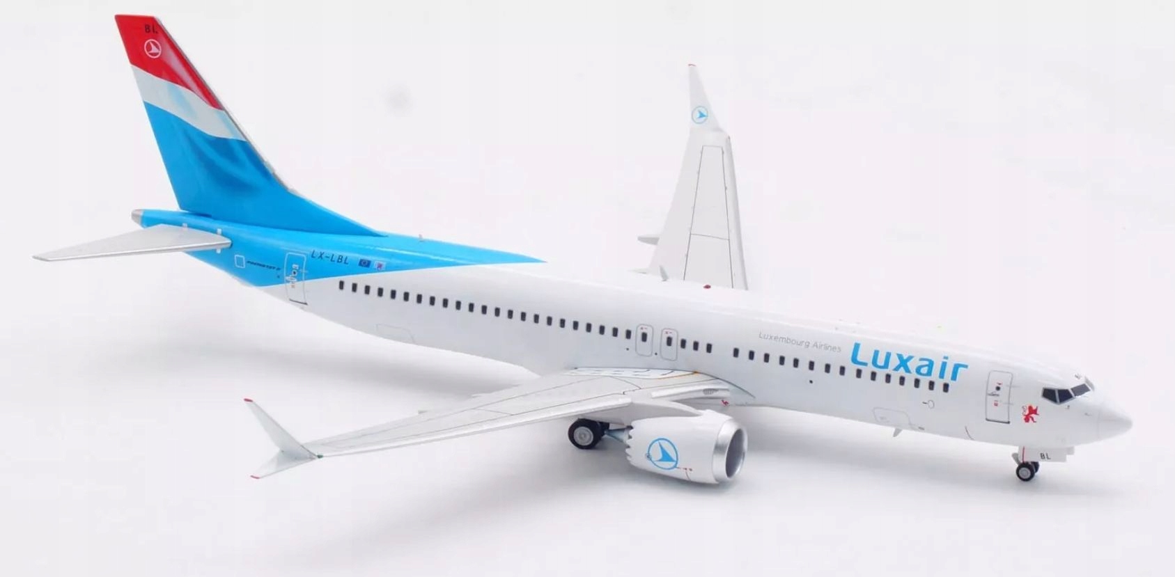 Model letadla Boeing 737MAX8 Luxair 1:200 Lx-lbl Inflight