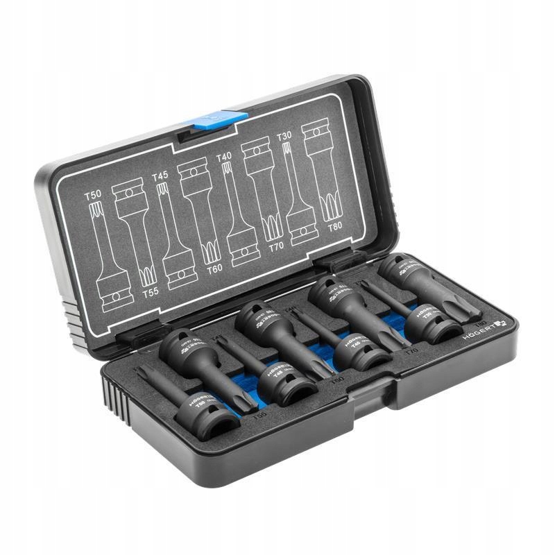 Kľúče Torx, rázové 1/2" HT6R002 Hogert