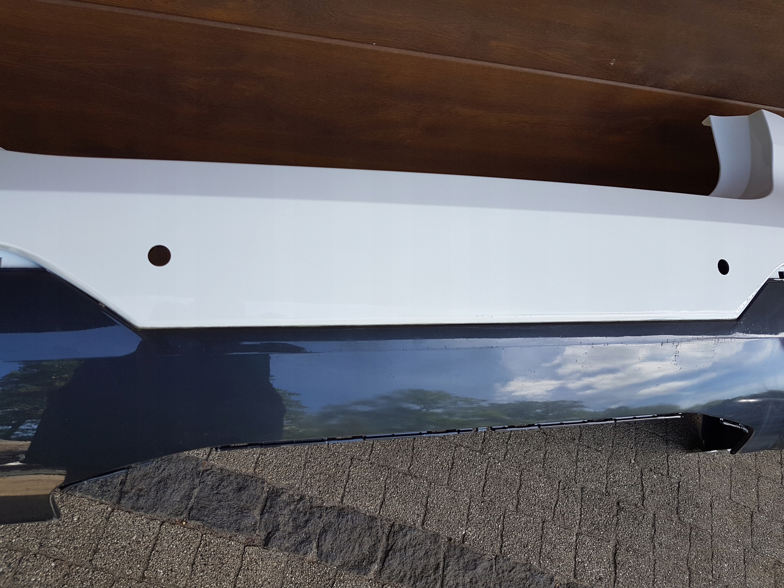 bumper rear BMW G22 G23 m-packet