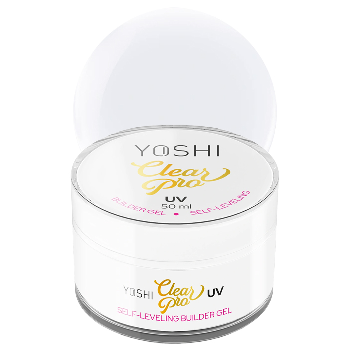 Yoshi Stavební Gel Self Leveling Clear Pro Uv/led 50 ml