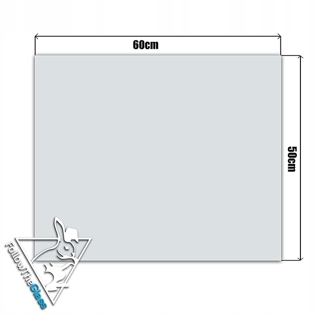 szklany panel laminowany lacobel 60x50 FMK072 Marka Follow The Glass