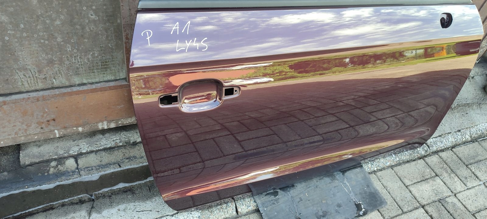 door front front right Audi A1 8X LY4S 3D
