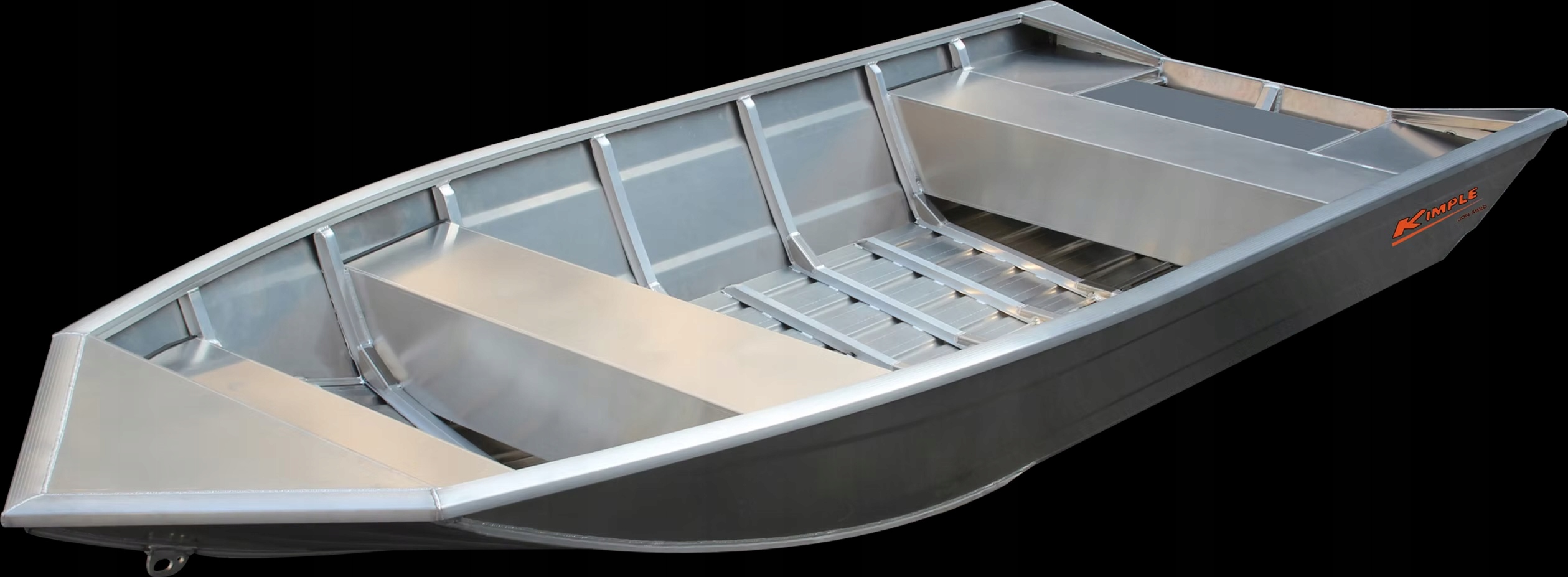 łódź łódka aluminiowa KIMPLE wędkarska Jon 4618