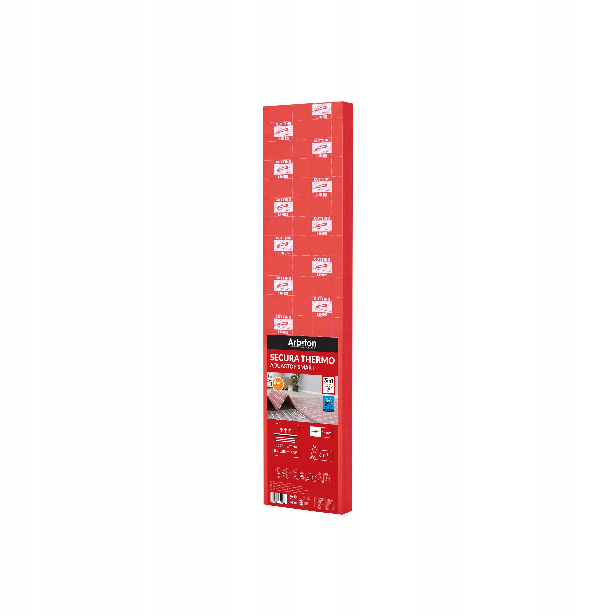 

Podkład Pod Panele Secura Thermo Aquastop 1,6MM