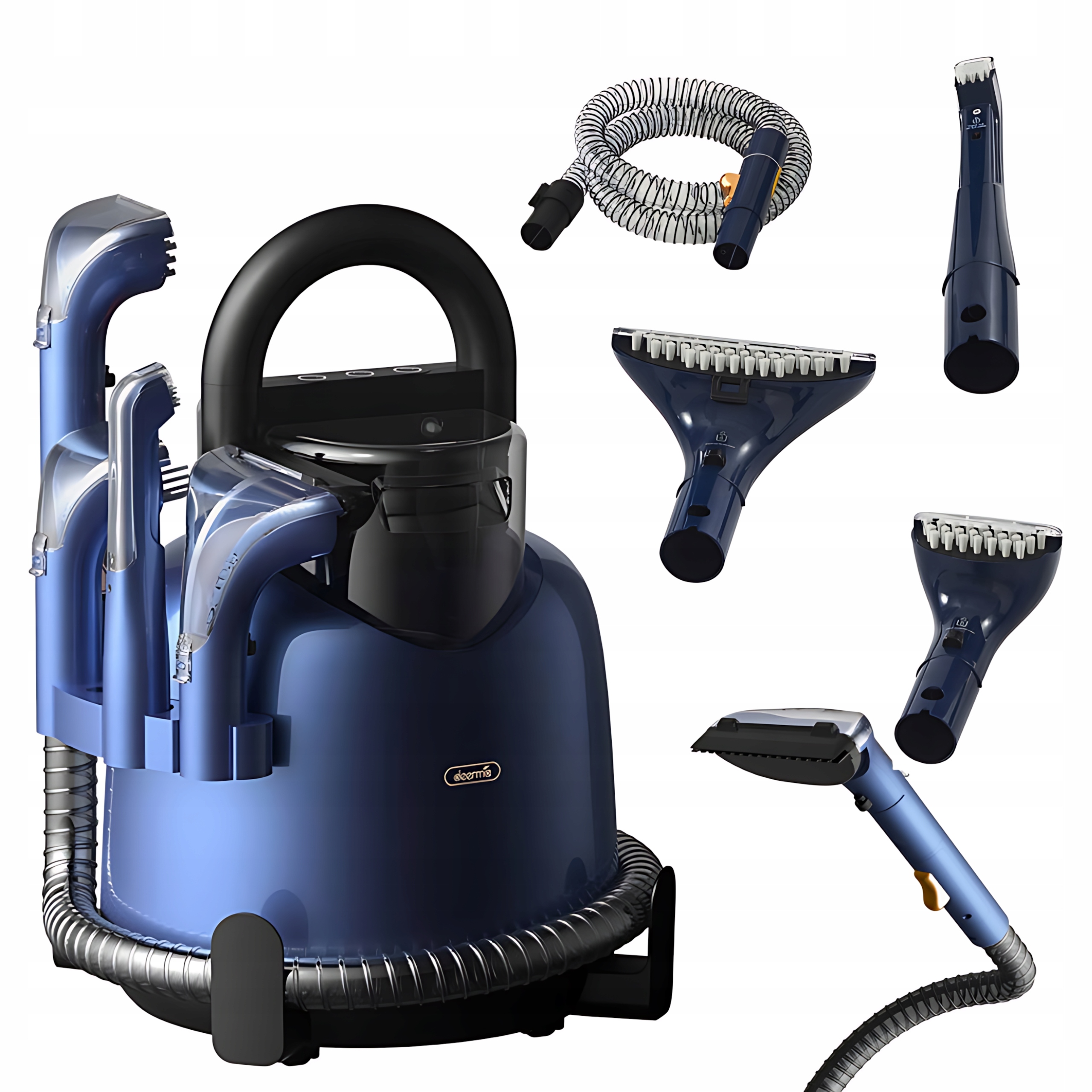 Vysavač na koberce Deerma Dem-by200 400 W, mokré čištění