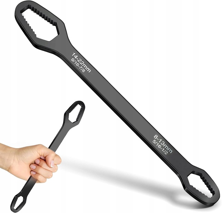 Płaski Klucz Uniwersalny Oczkowy Torx Calowy 8-22 Torx Trzyfunkcyjny