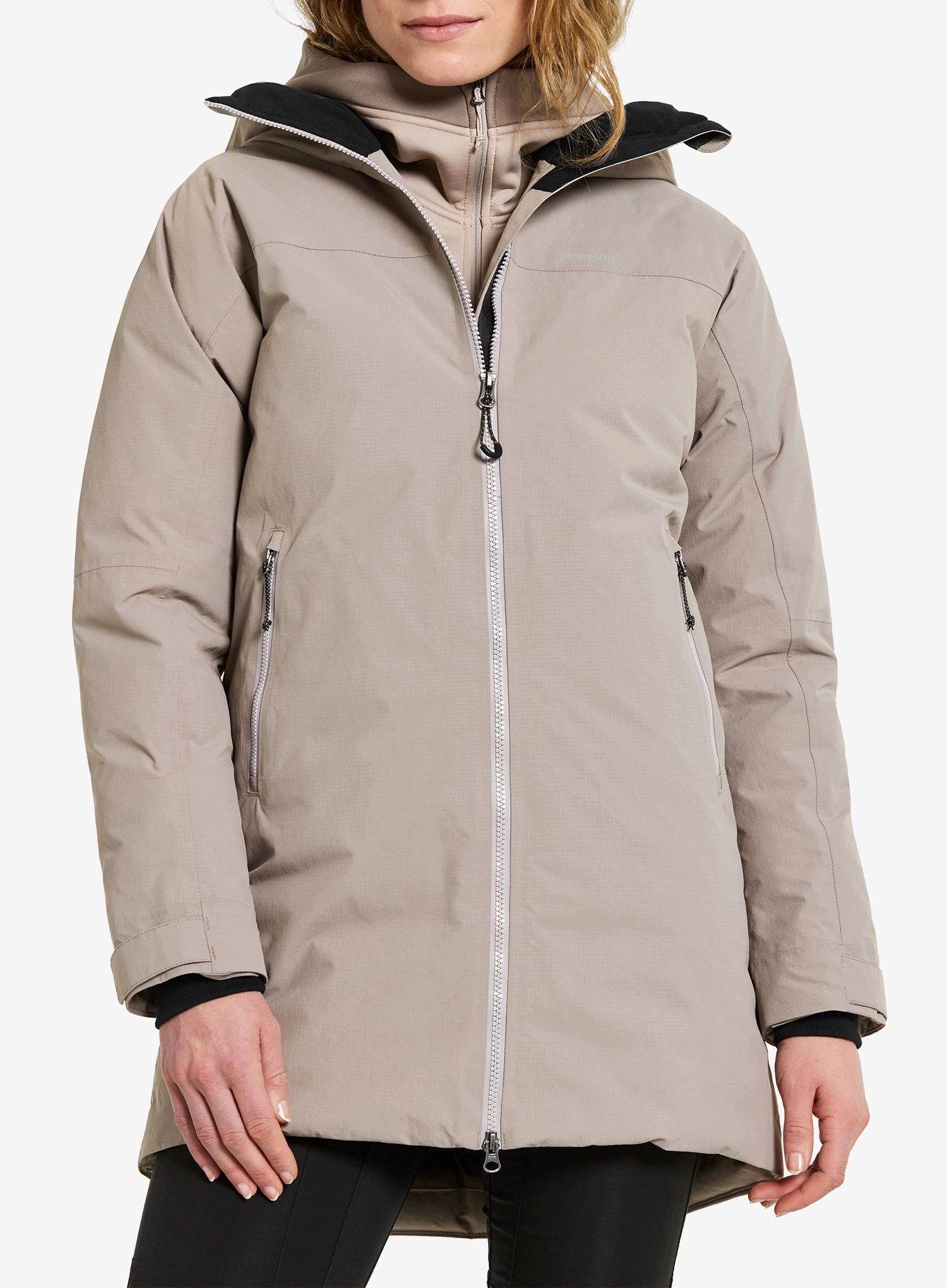 Parka zimowa damska Didriksons Marget Parka ash brown 38 (M)