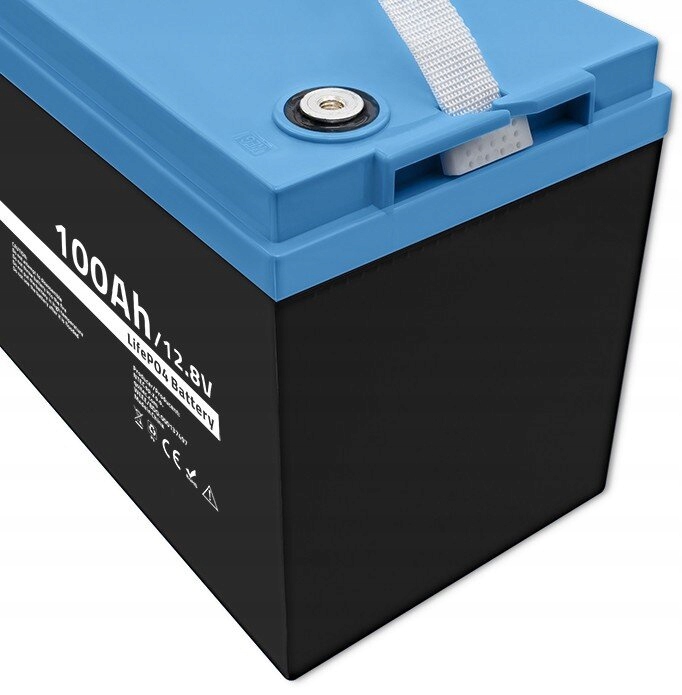 QOLTEC 53705 100Ah 12.8V Символ акумуляторного блоку 53705