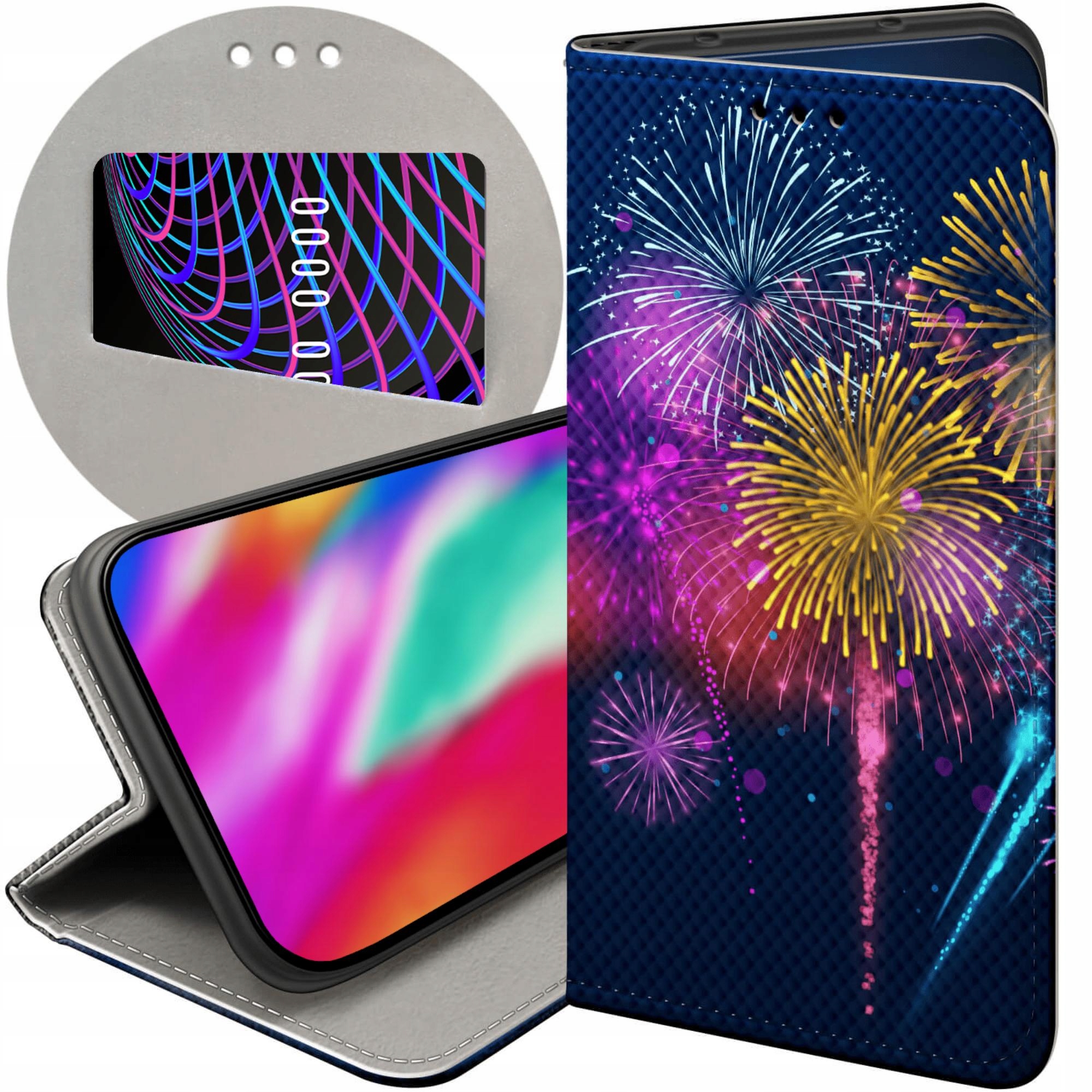 Etui Z Klapką Do Iphone 14 Pro Sylwester Impreza Nowy Rok Futerał