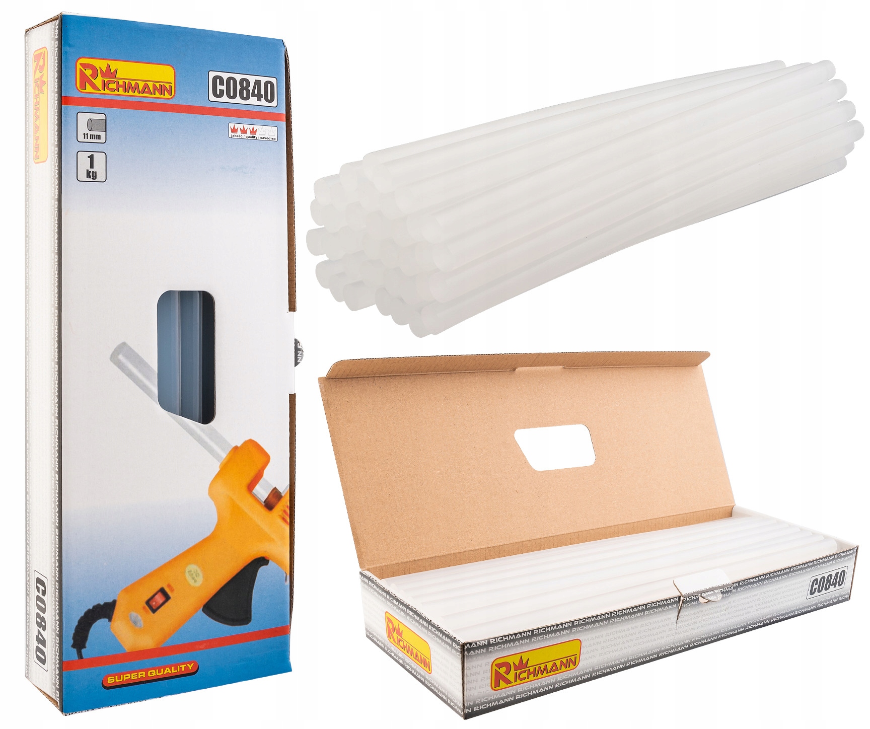 KLEJ TOPLIWY DO PISTOLETU NA GORĄCO WKŁADY PDR 1kg