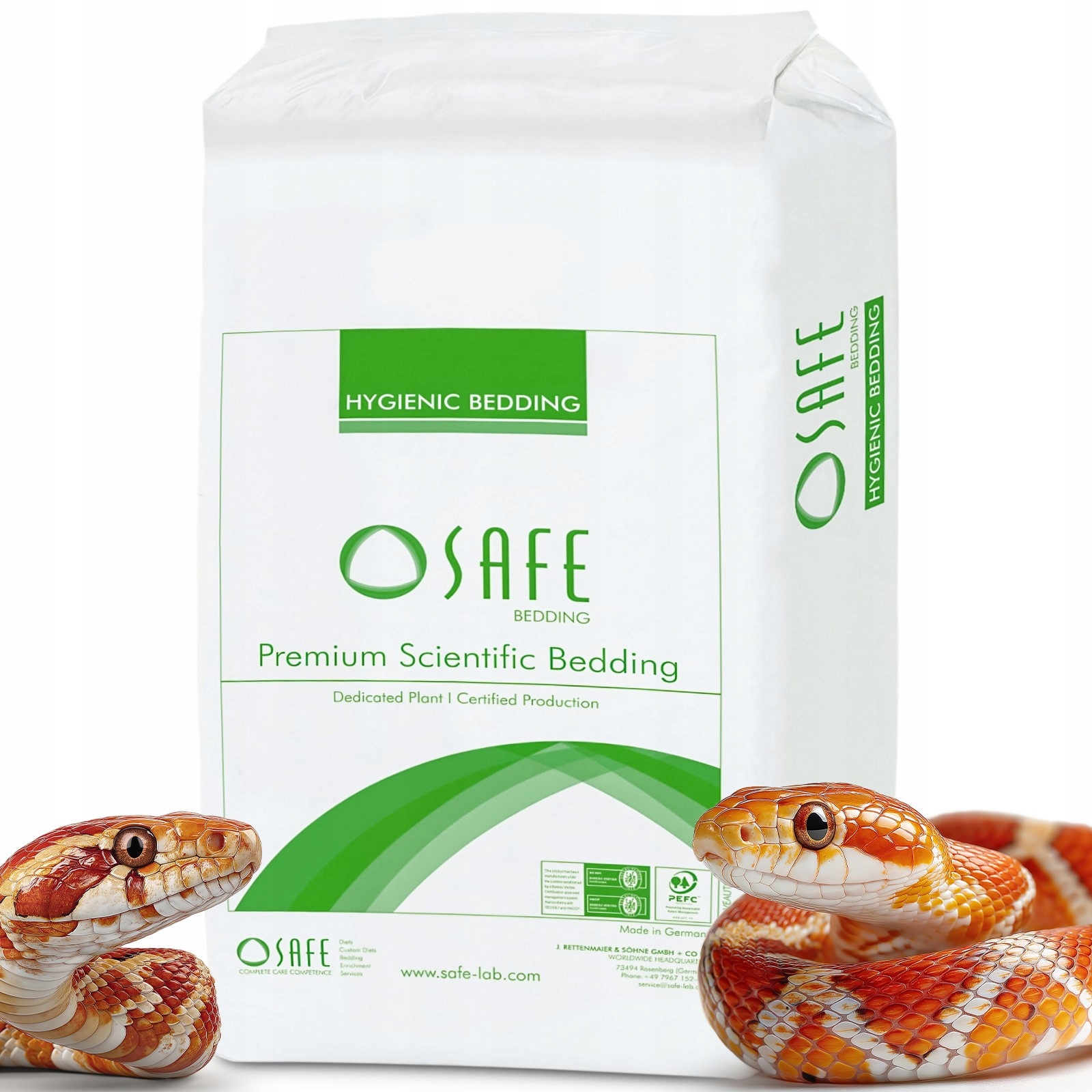 Levně Safe 3-4S Substrát Lignocel 12.5 Kg Superabsorpční, Bezprašný, Přírodní,