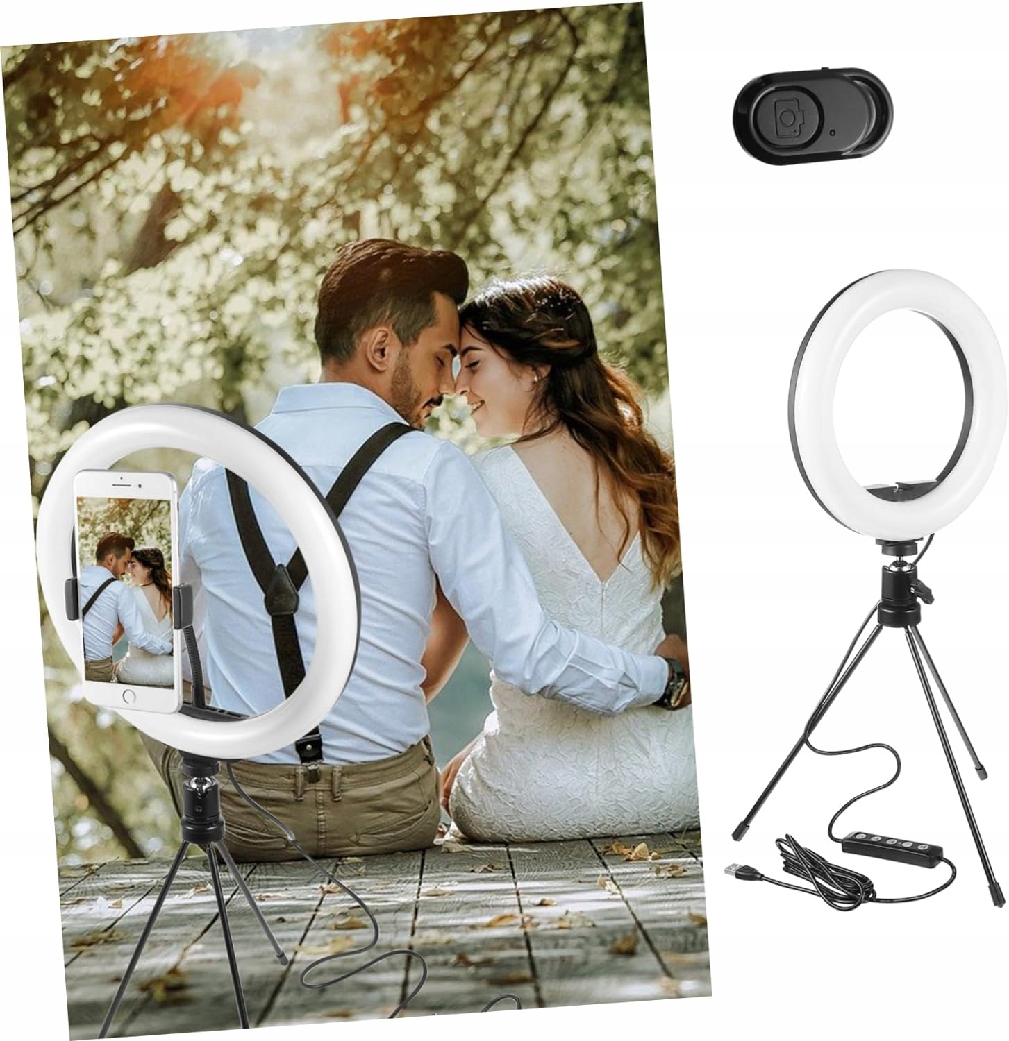 Selfie-stick yingchi368 wielokolorowy Obsługiwane systemy operacyjne Android