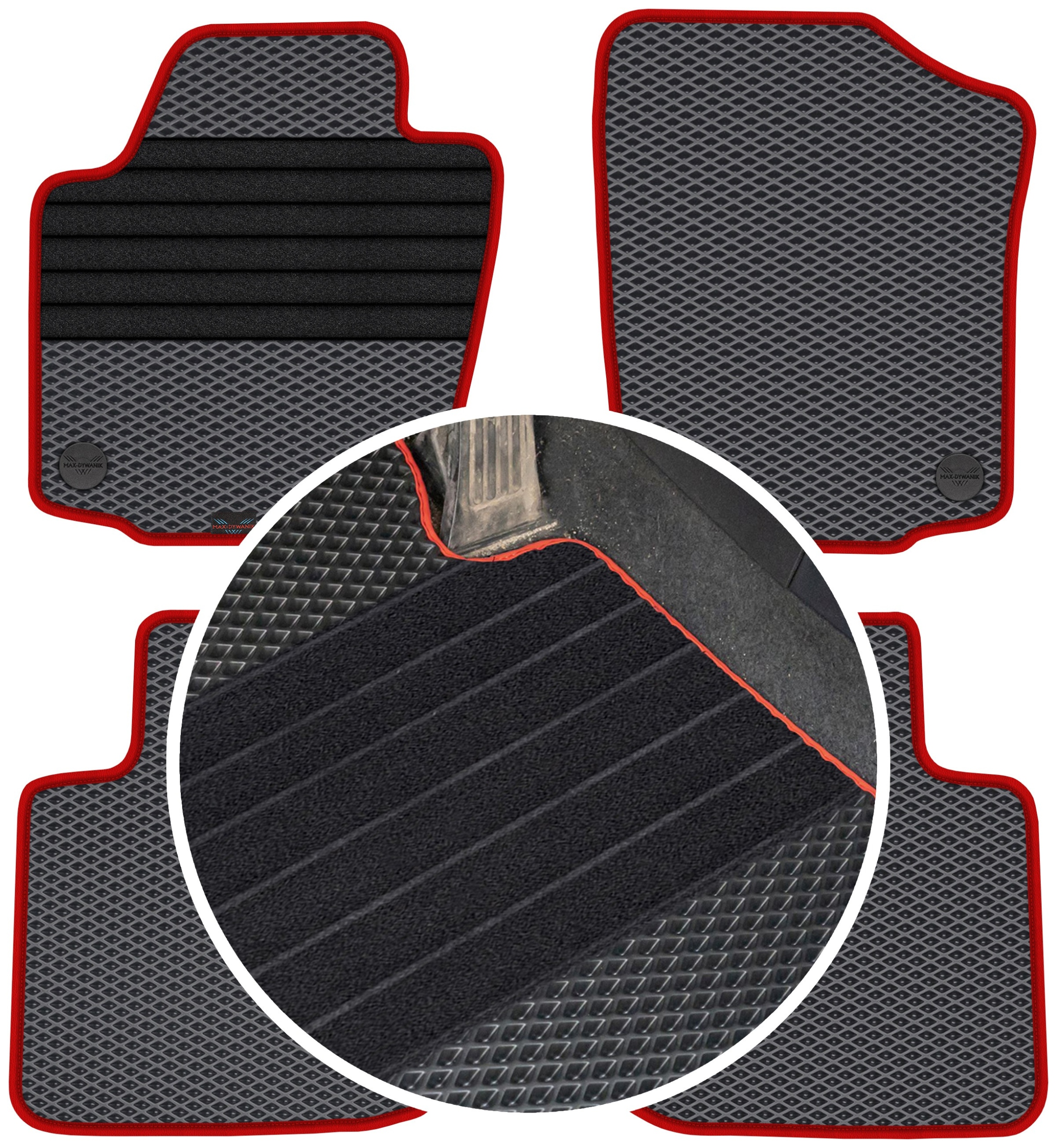 Seat Toledo IV 2012-2018 Gumové rohože do auta Eva Eternity