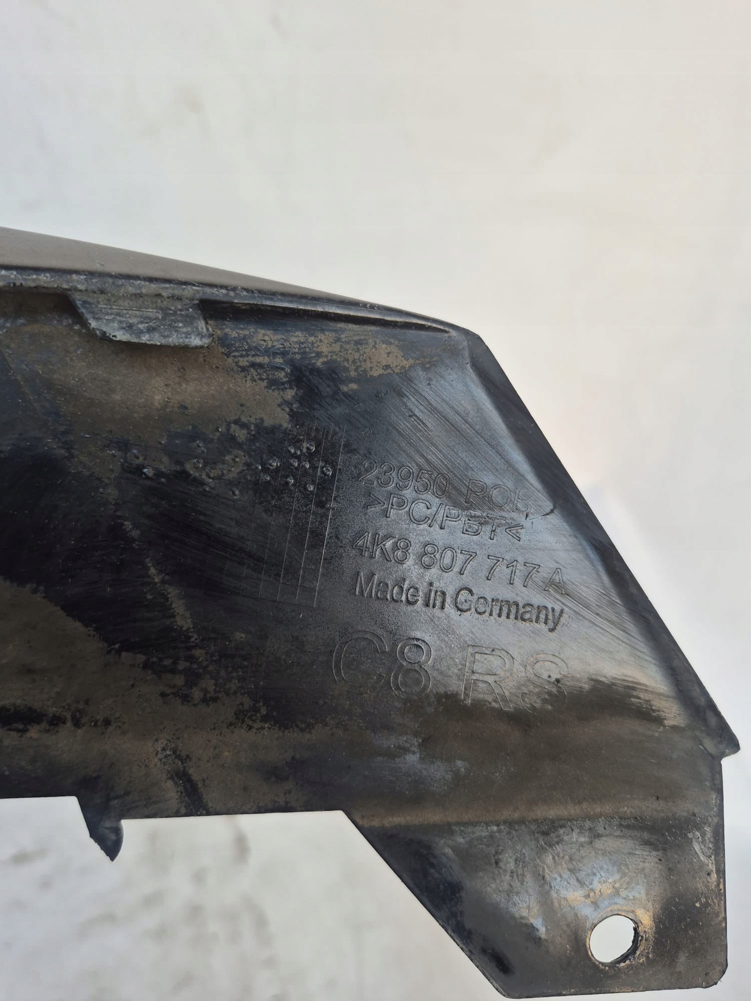 AUDI RS6 RS7 4K C8 4K8 19- SPOILER doplněk nárazníku předek předního