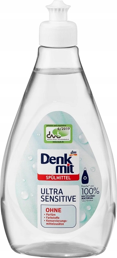 

Denkmit Ultra Sensitive Płyn Do Naczyń 500 ml
