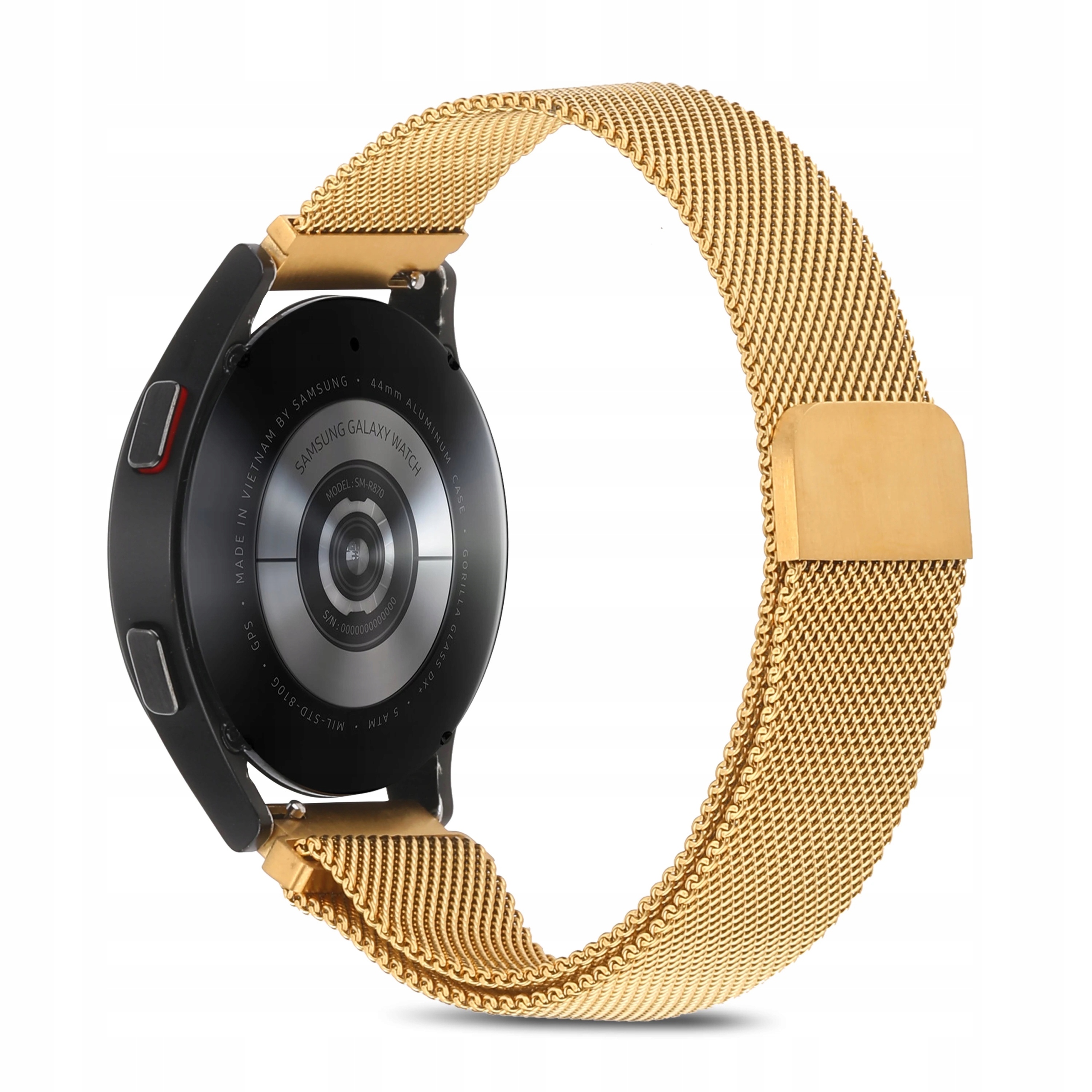 

Pasek Bransoletka Do Smartwatch 20mm Gold