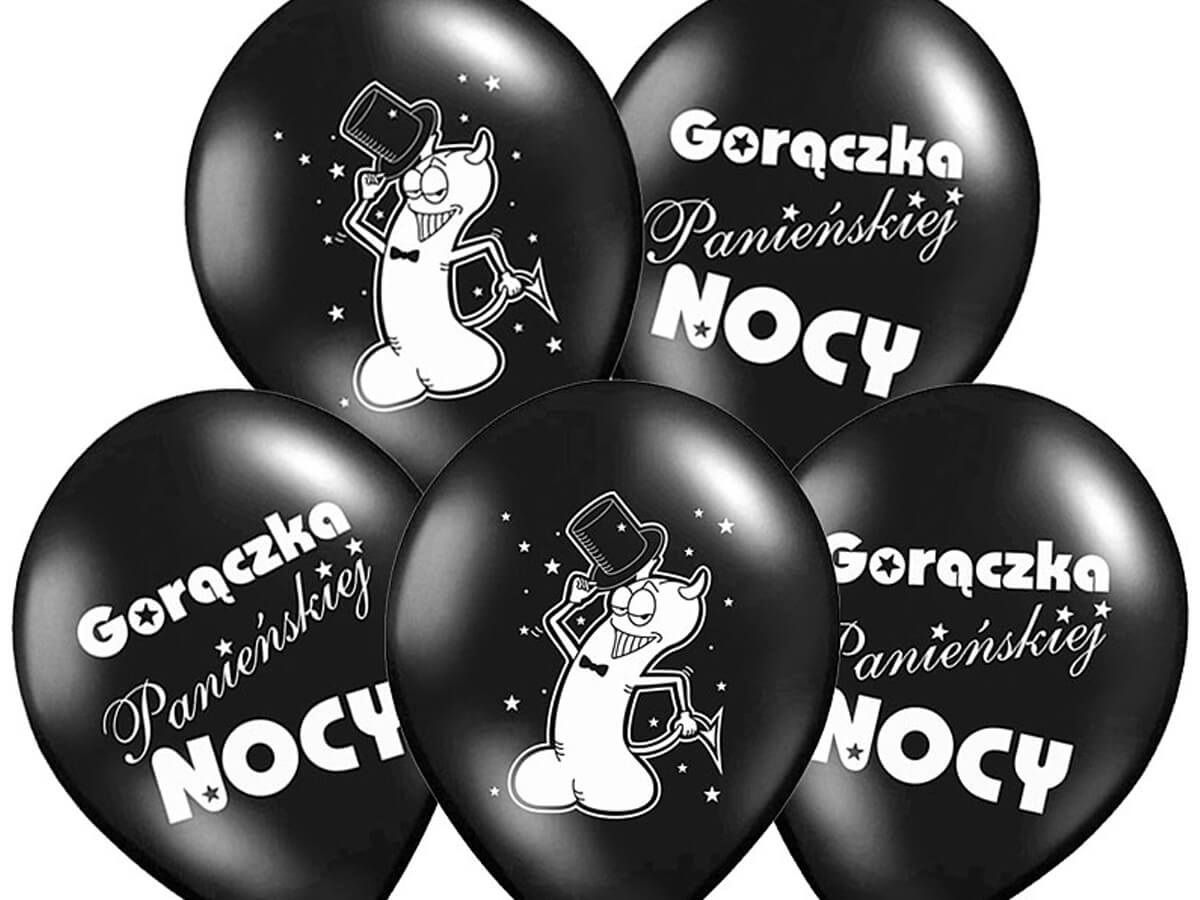 

Balony Wieczór Panieński Gorączka... 36cm 50 szt
