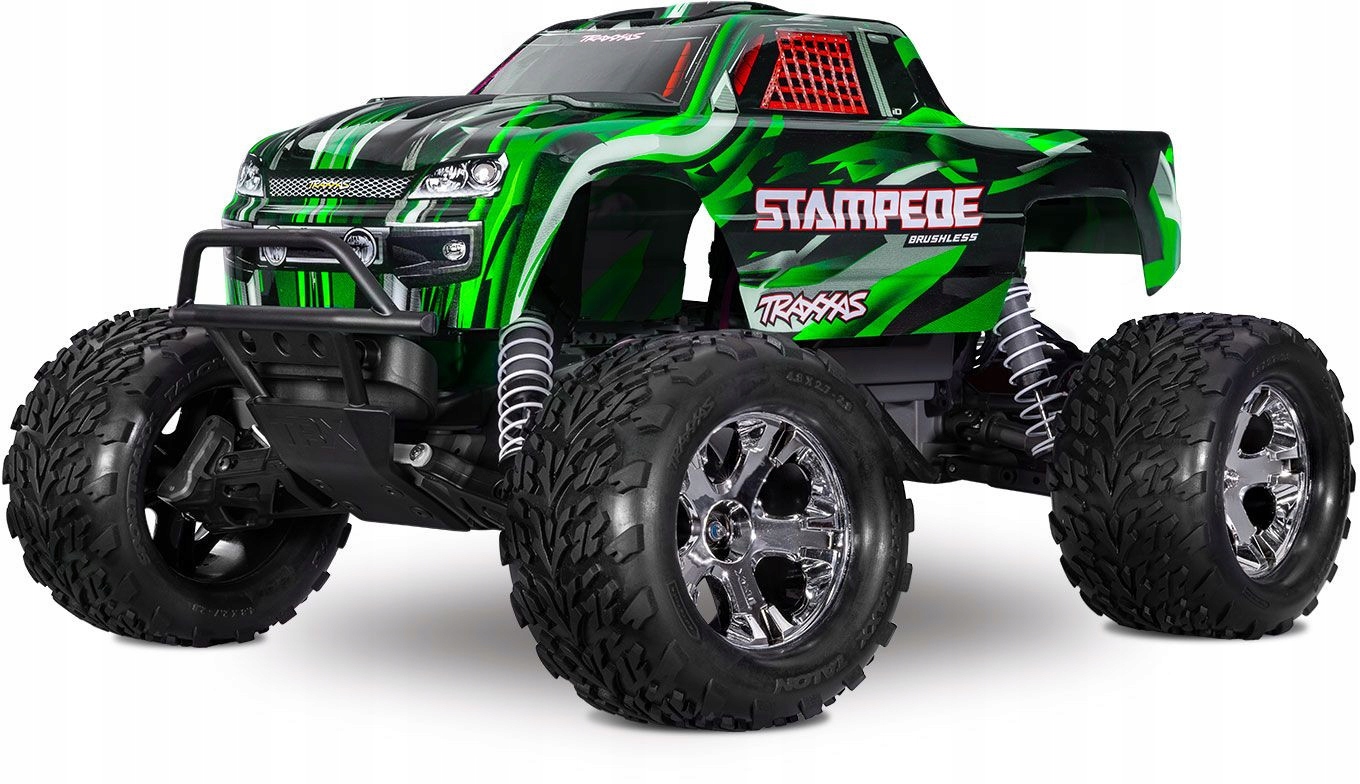 Model Monster Truck Zdalnie Sterowany TRAXXAS Stampede 2WD BL-2S RTR EHD
