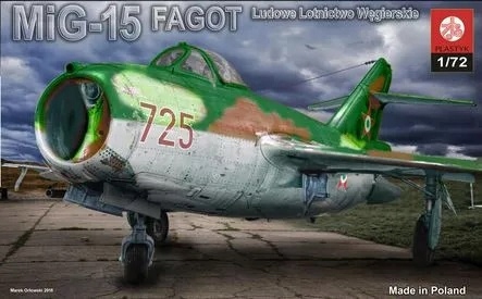Model samolotu MIG 15 FAGOT WĘGRY