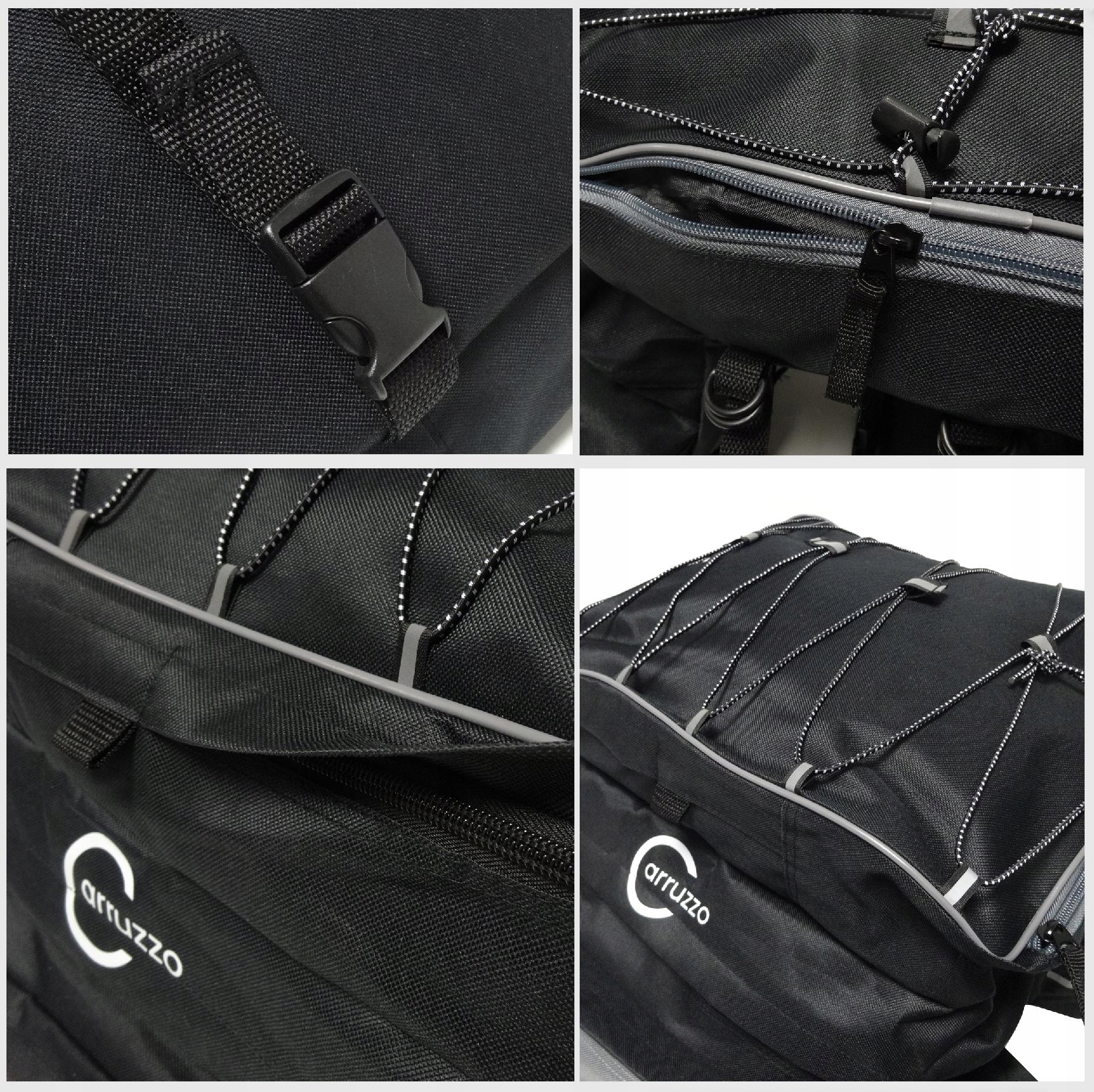 TORBA ROWEROWA SAKWA POKROWIEC BARDZO POJEMNA TORBA NA BAGAŻNIK NA ROWER Model TORBA ROWEROWA