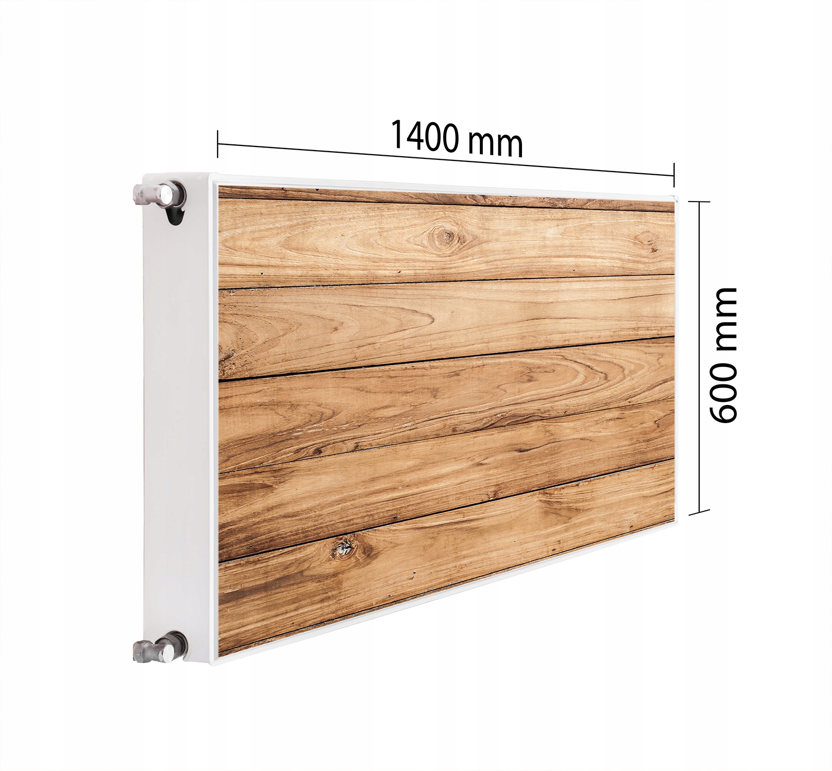 Magnetická Maska Na Radiátor 140x60 Dřevo Podložka Magnet