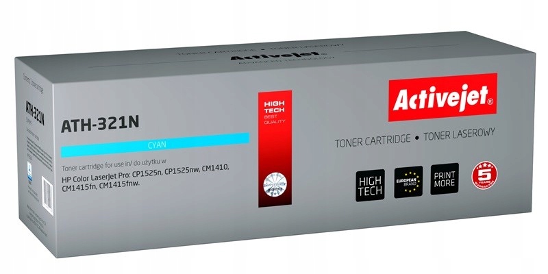 Toner ActiveJet pro Hp 128A CE321A new ATH-321N modrý (cyan)