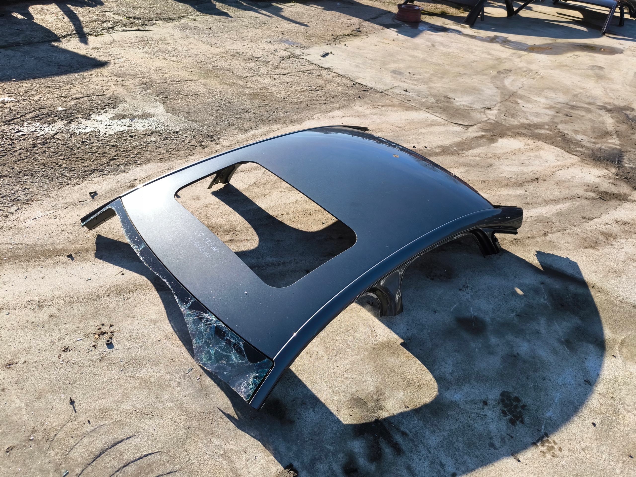 DACH BLENDE ABDECKUNG DACH SCHIEBEDACH AUDI A6 C7 SEDAN ORIGINAL