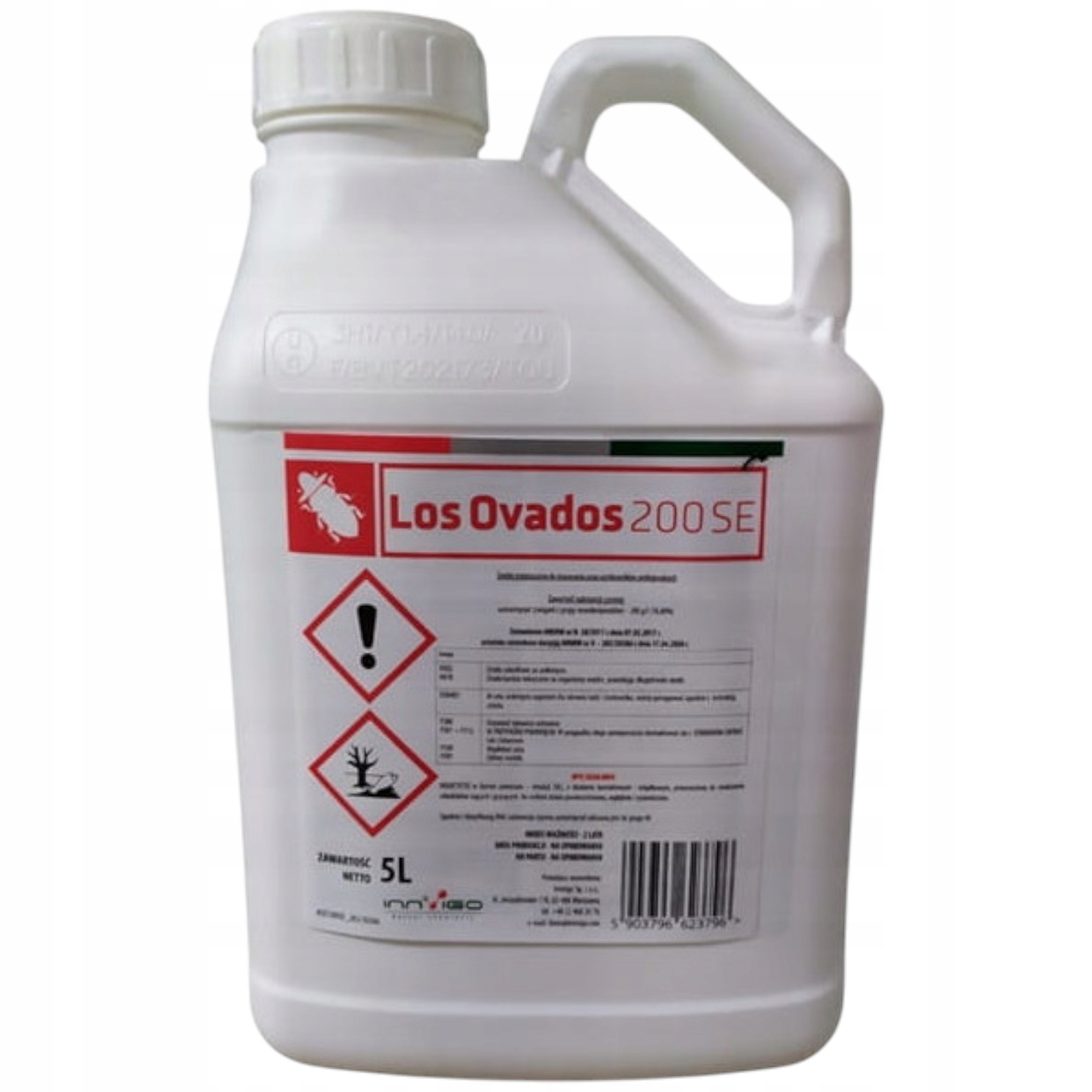 Los Ovados 5L Owadobójczy Mszyce Stonki Rzepak Profx