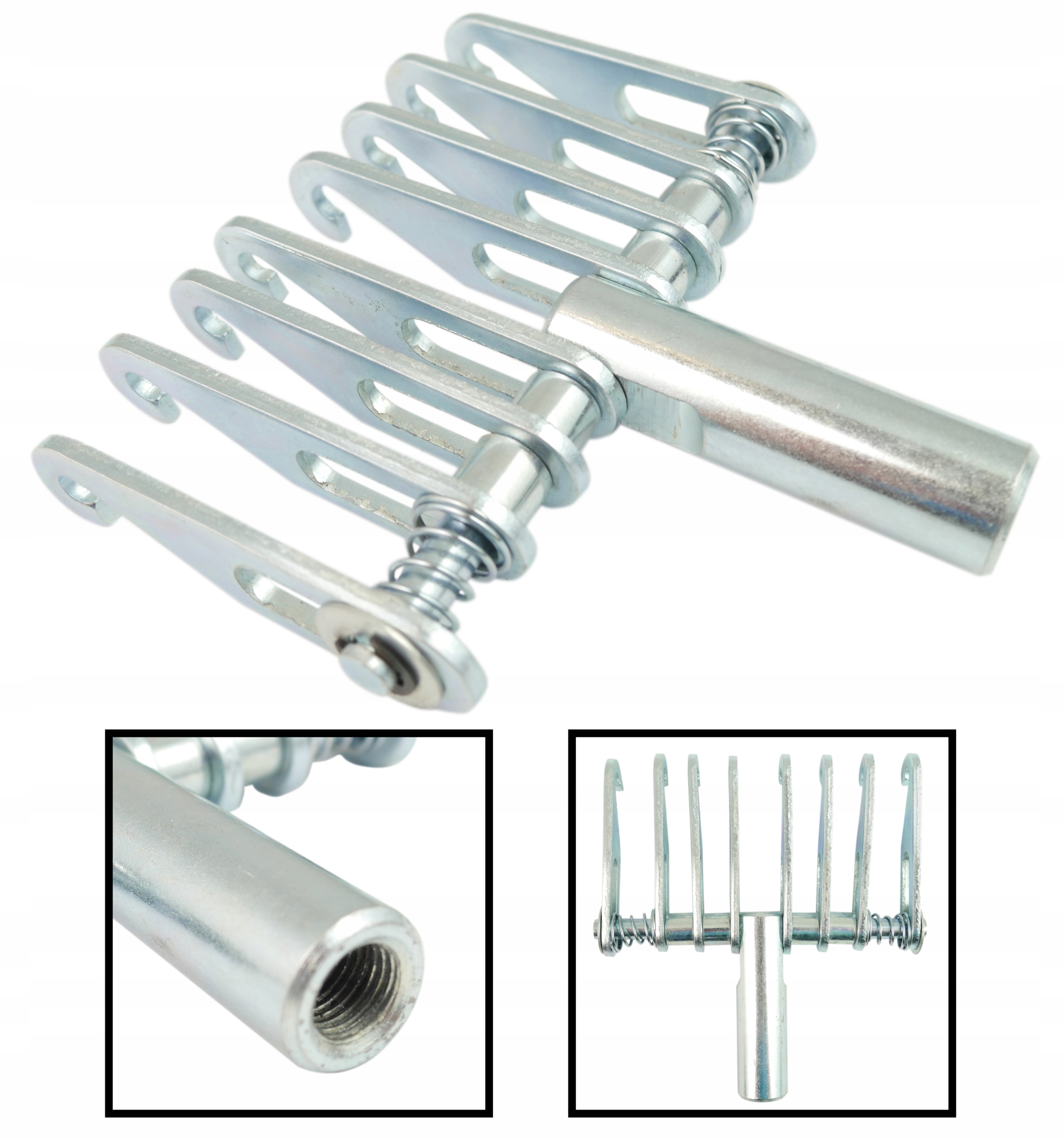 Szpon uchwyt pazur 8 hak spotter gr 4mm grzebien