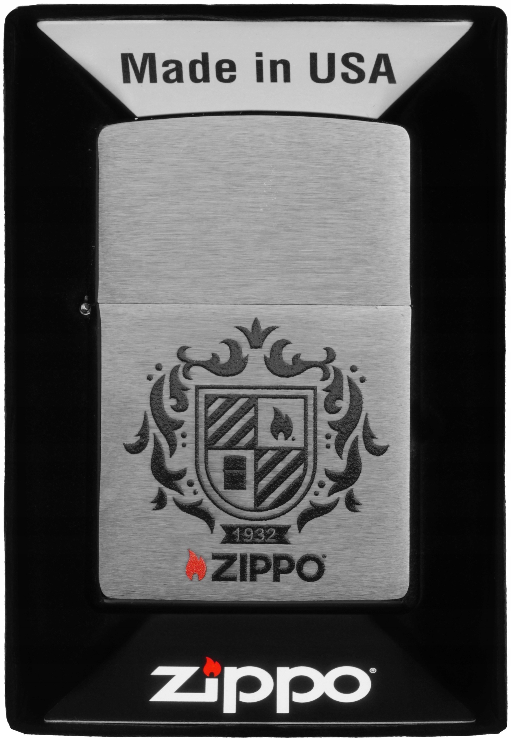 Zapalovač Zippo Heraldic Crest Design 60007303 Větruodolný benzínový